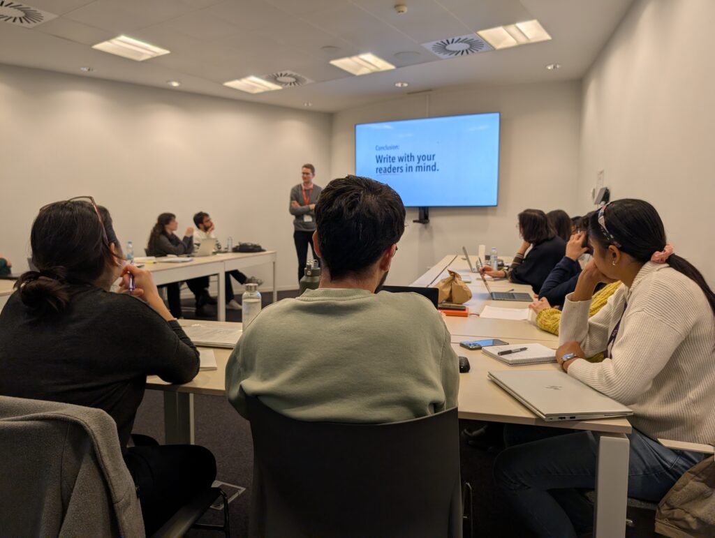 communication course with Andy Ross from Johns Hopkins University